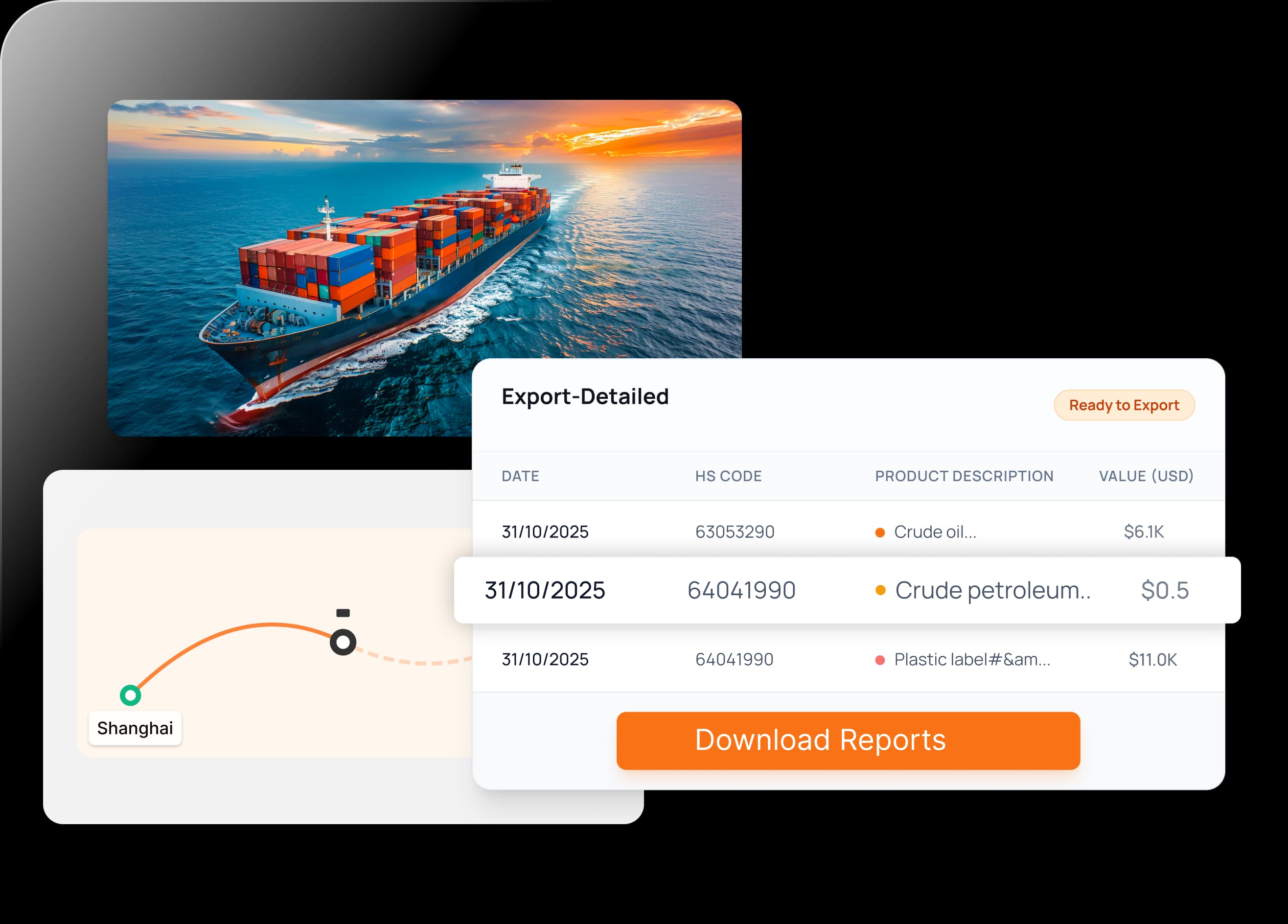 Product Dashboard Preview