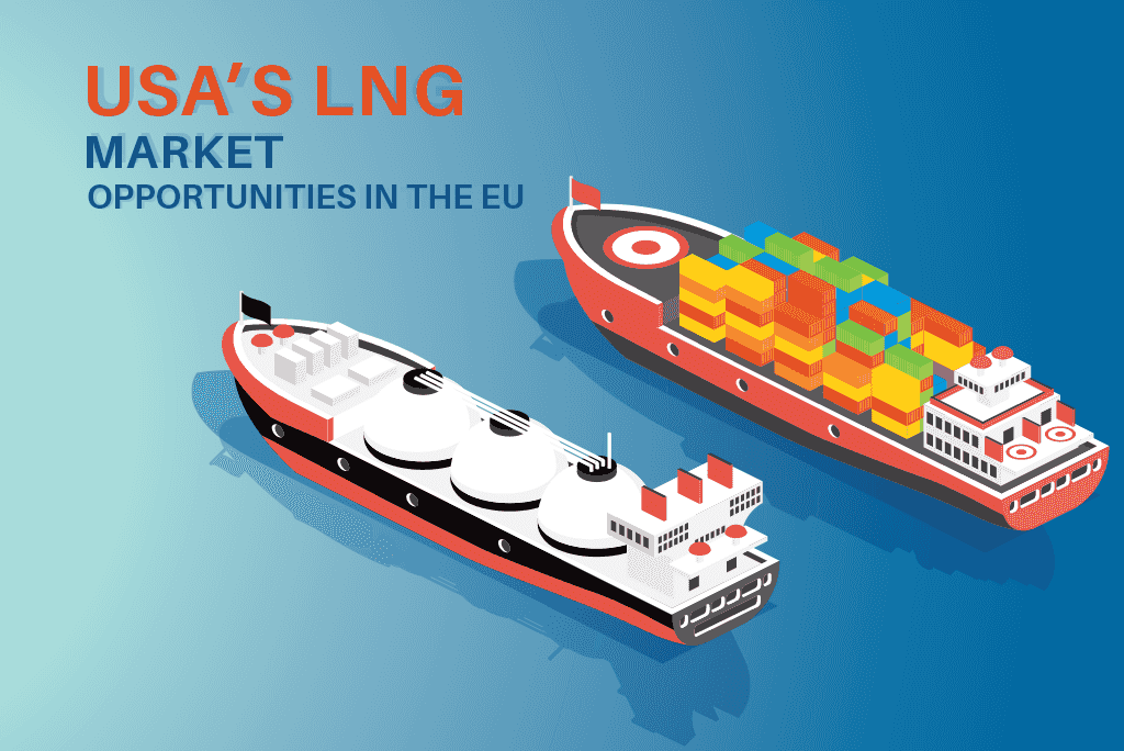 Uses trade data to analyze the increasing trend of US LNG exports to the EU.