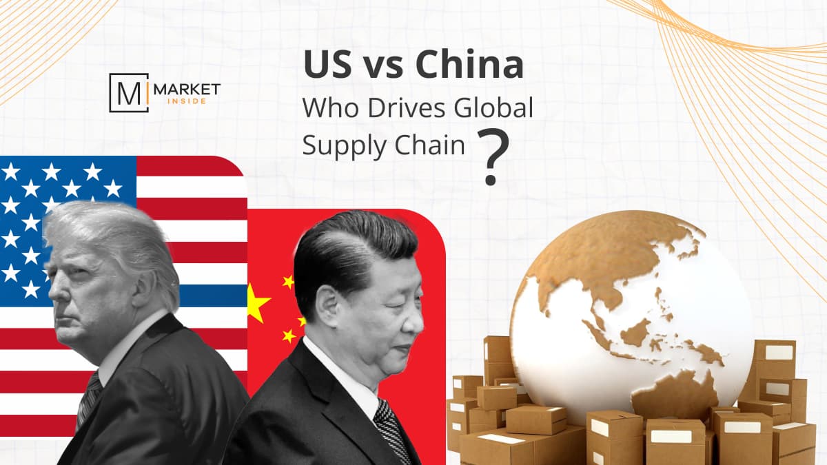 A high-level comparative analysis of the roles of the US and China in global supply chains.